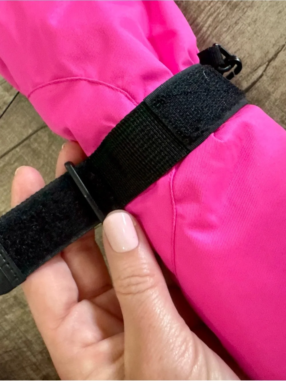 Kids‎ Pink Waterproof Snow Mittens Size Small Winter Gloves
